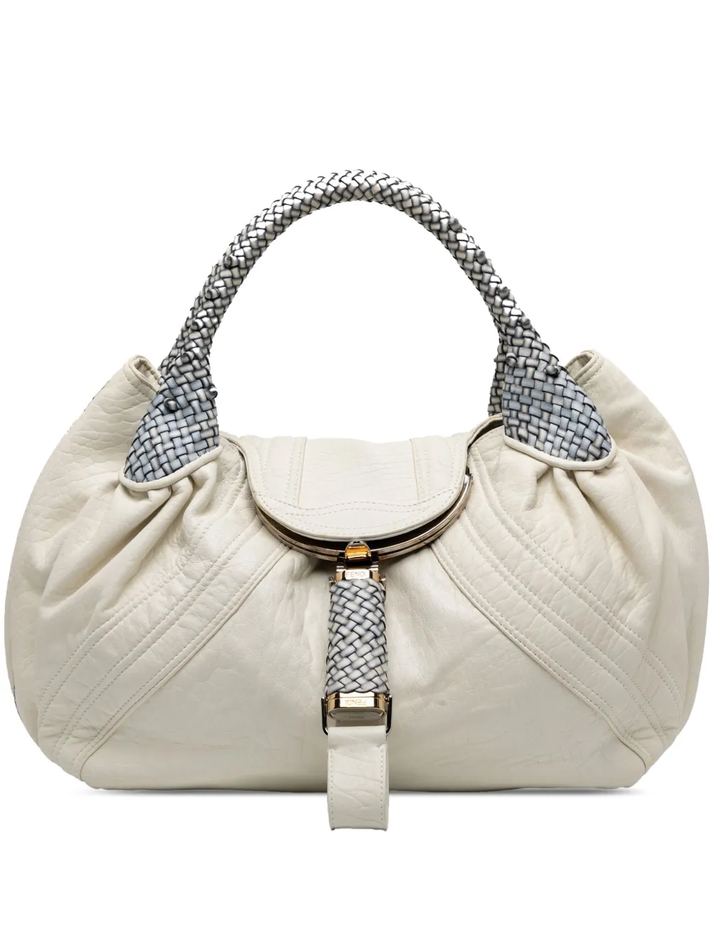 Fendi Pre-Owned 2000-2010 Leather Spy handbag | White | Image 1