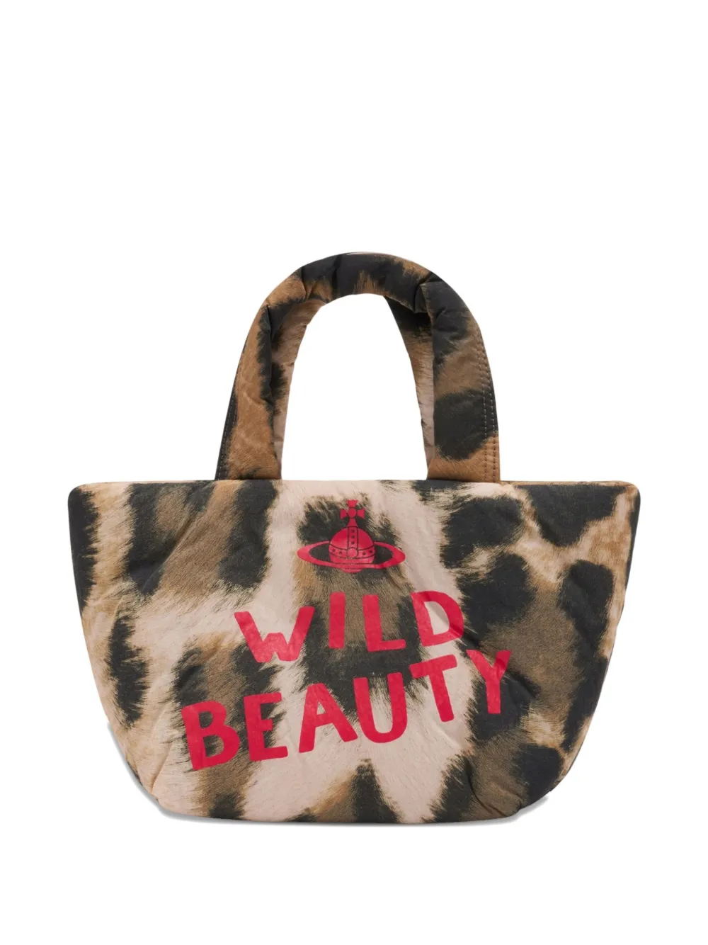 Vivienne Westwood Leopard-print Tote Bag In Neutral