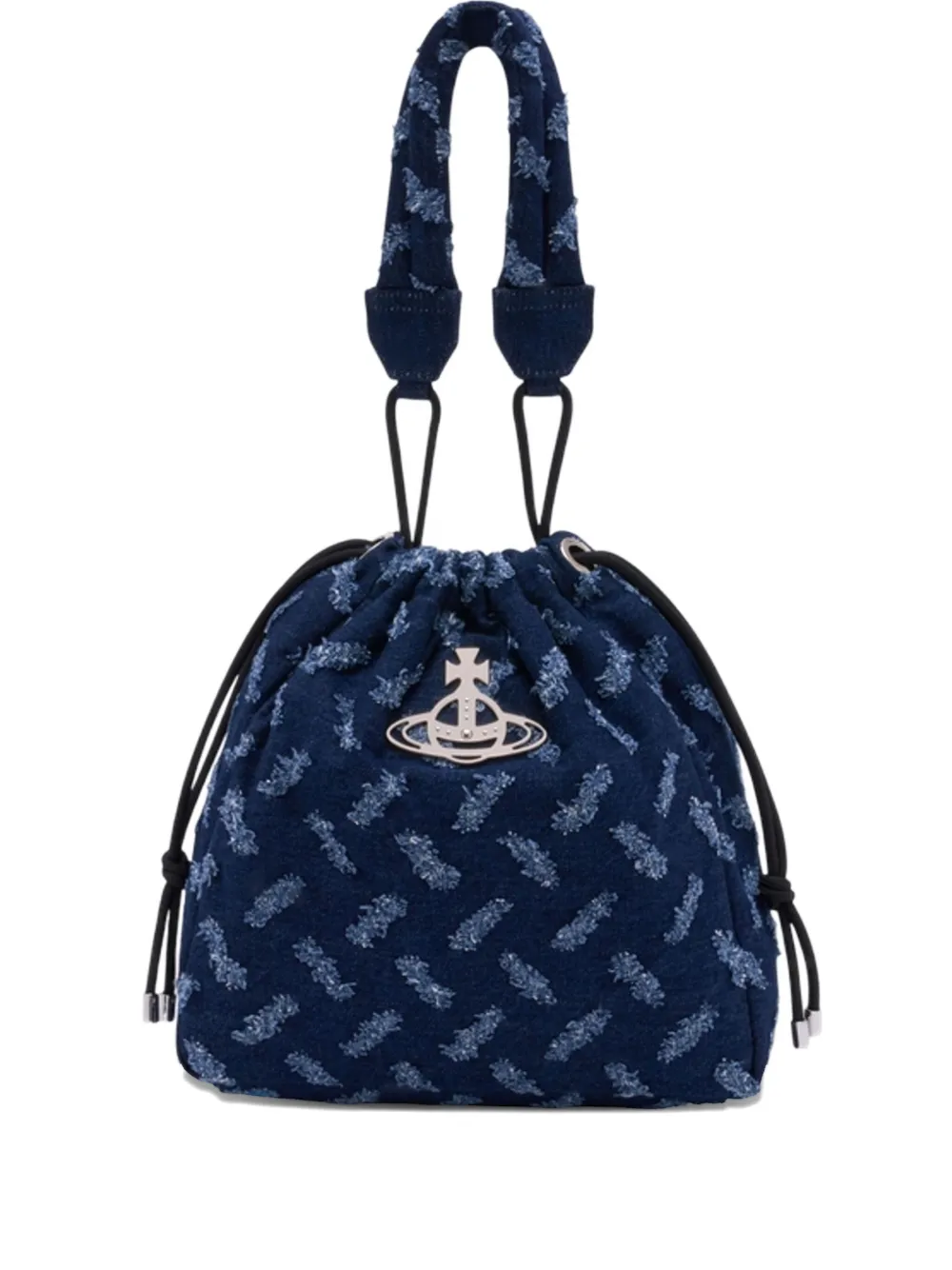 Vivienne Westwood Hilary Bucket Bag In Blue