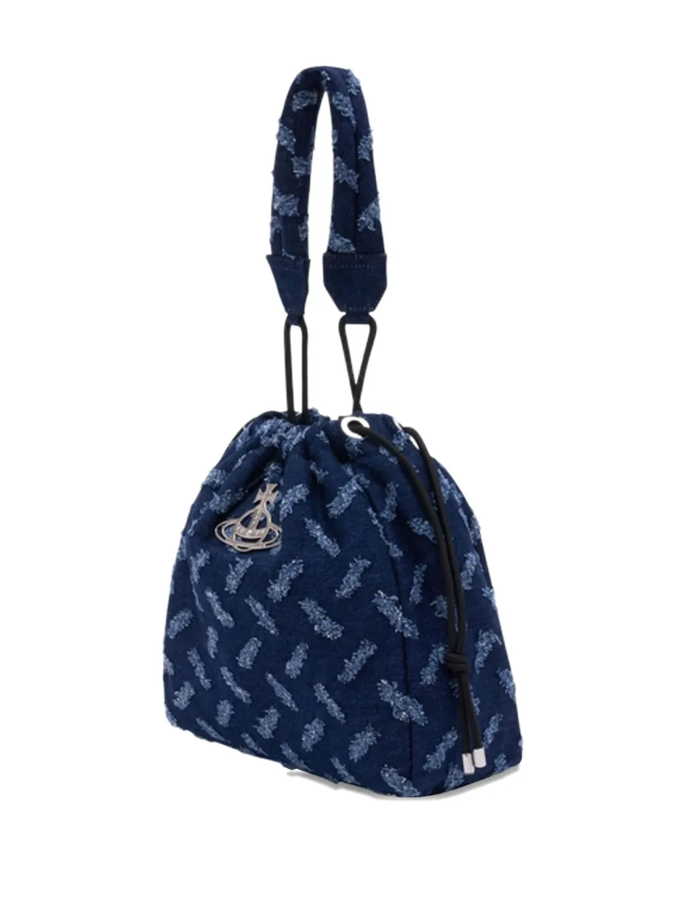Vivienne Westwood Hilary Bucket Bag In Blue