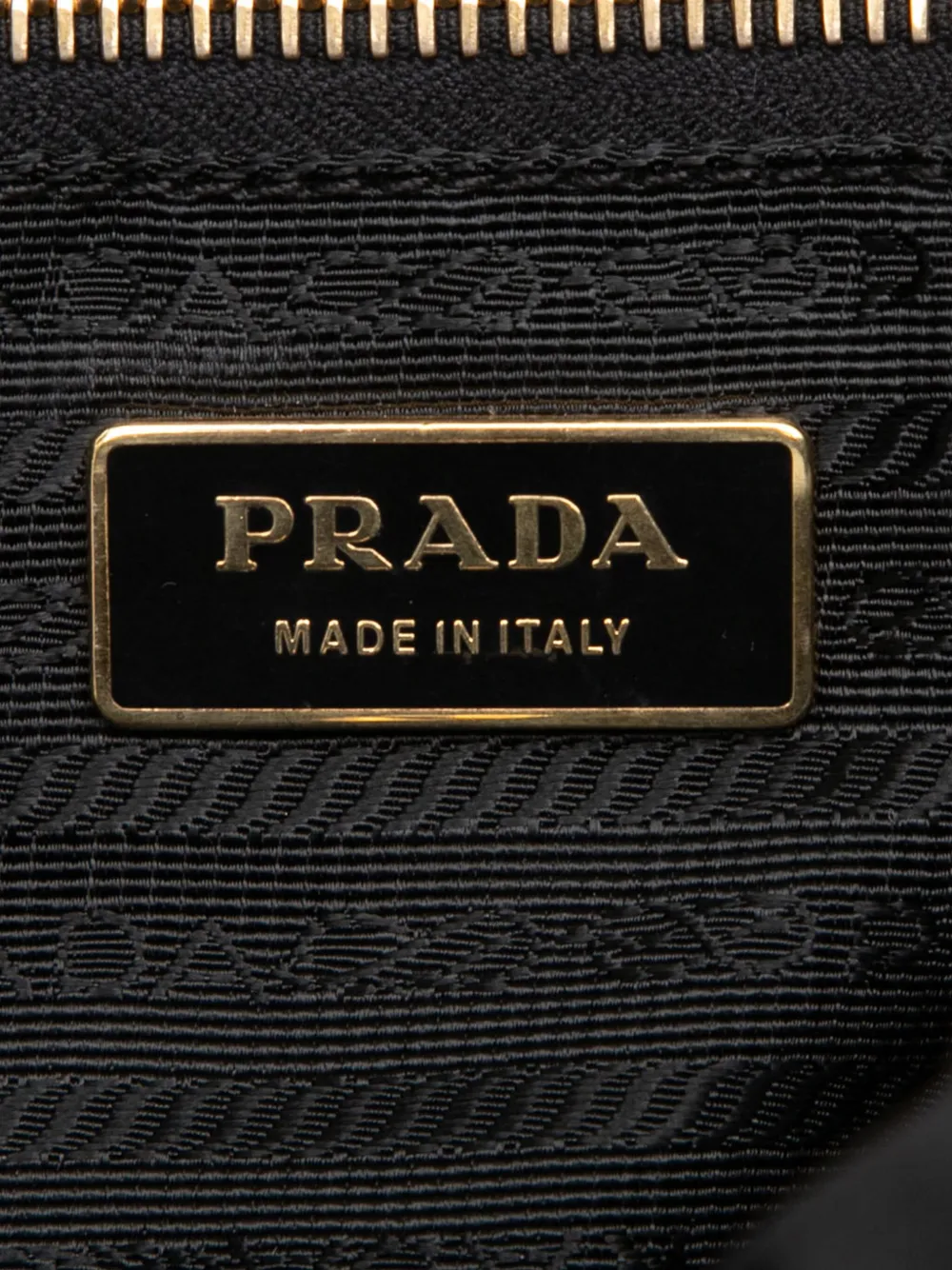 Pre-owned Prada 2000-2025 Tessuto Bomber Satchel In Black
