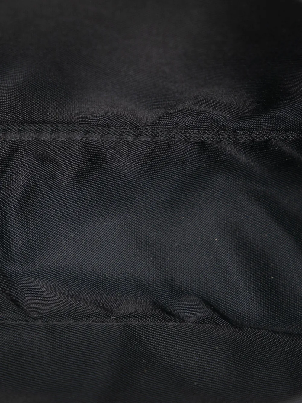 Pre-owned Prada 2000-2013 Mini Tessuto Sport Shoulder Bag In Black