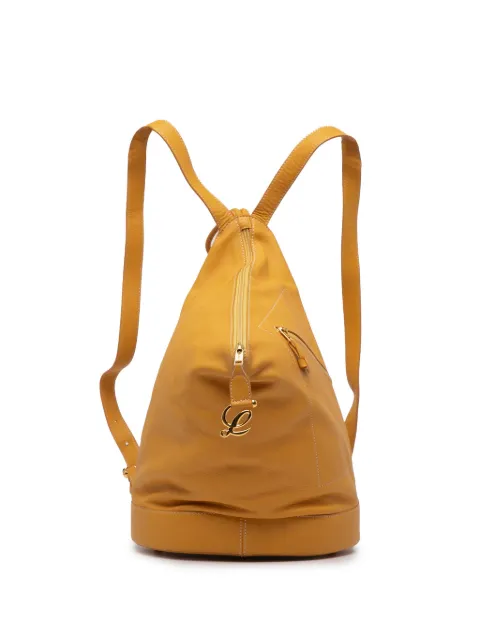 Loewe Pre-Owned 2010-2025 Leather Anton backpack