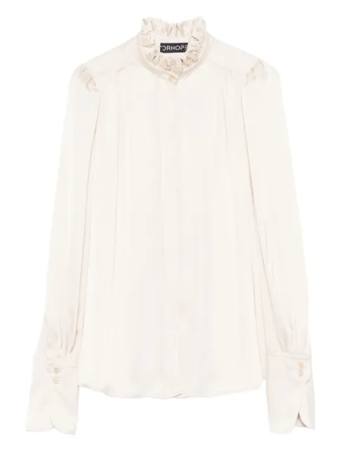 DRHOPE ruffled shirt