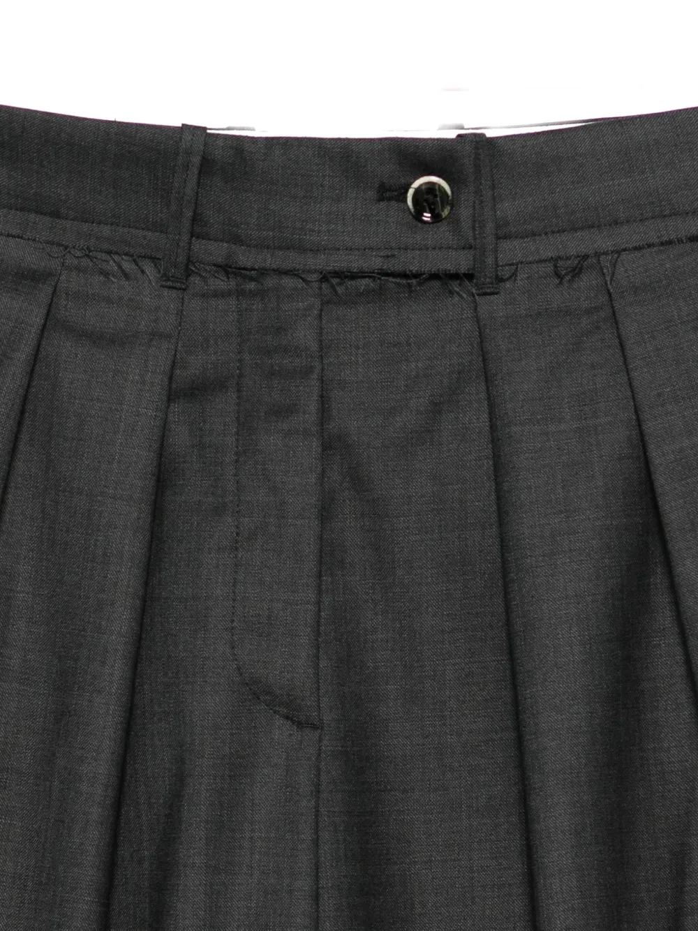Nine In The Morning Pleated Trousers In Black