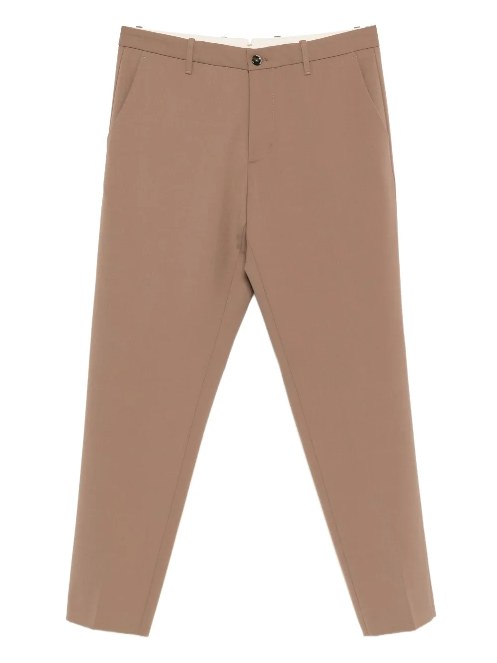 Nine In The Morning button-fastening trousers | Brown | Image 1