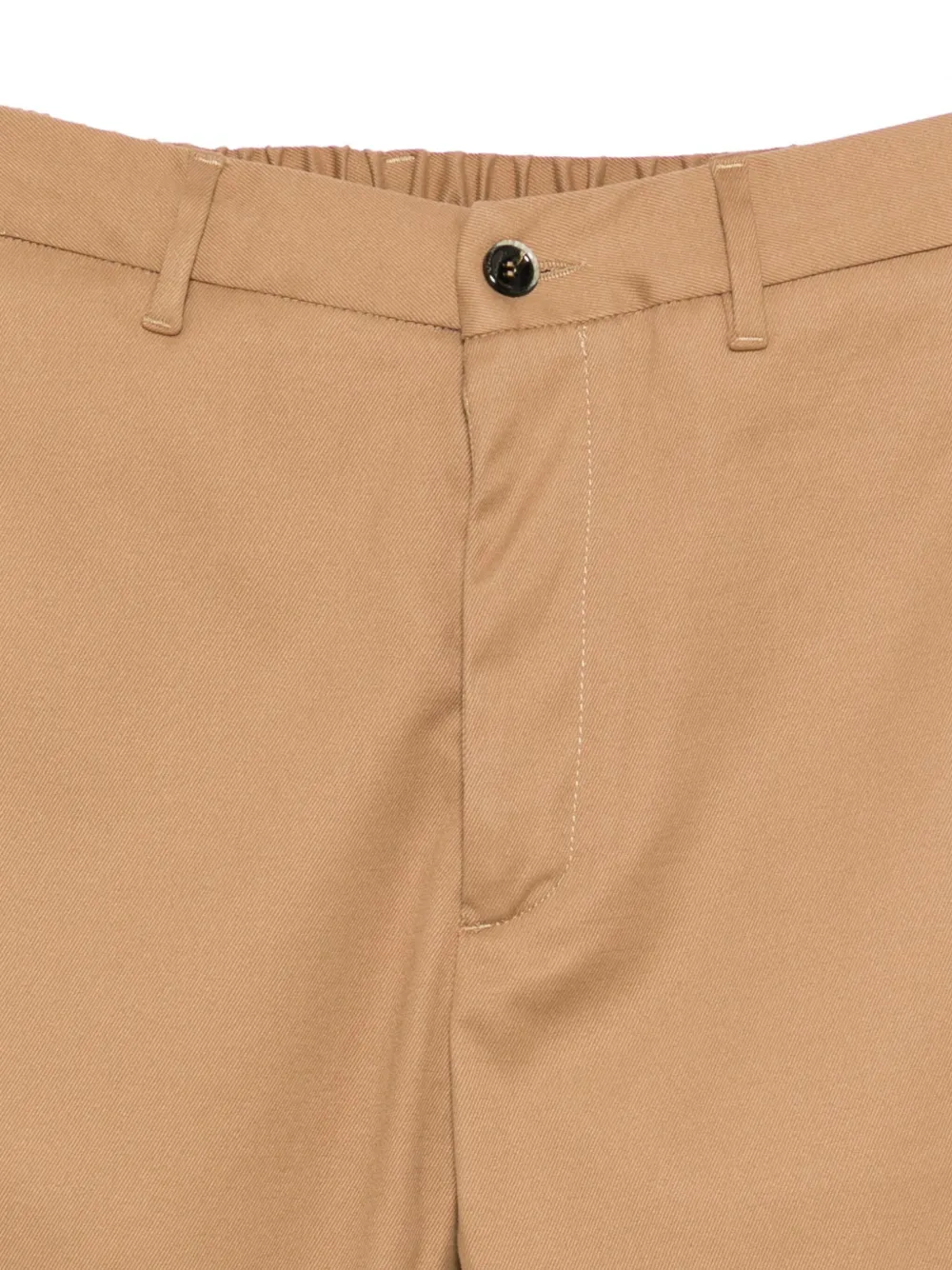 Nine In The Morning Broek met knoopsluiting Bruin