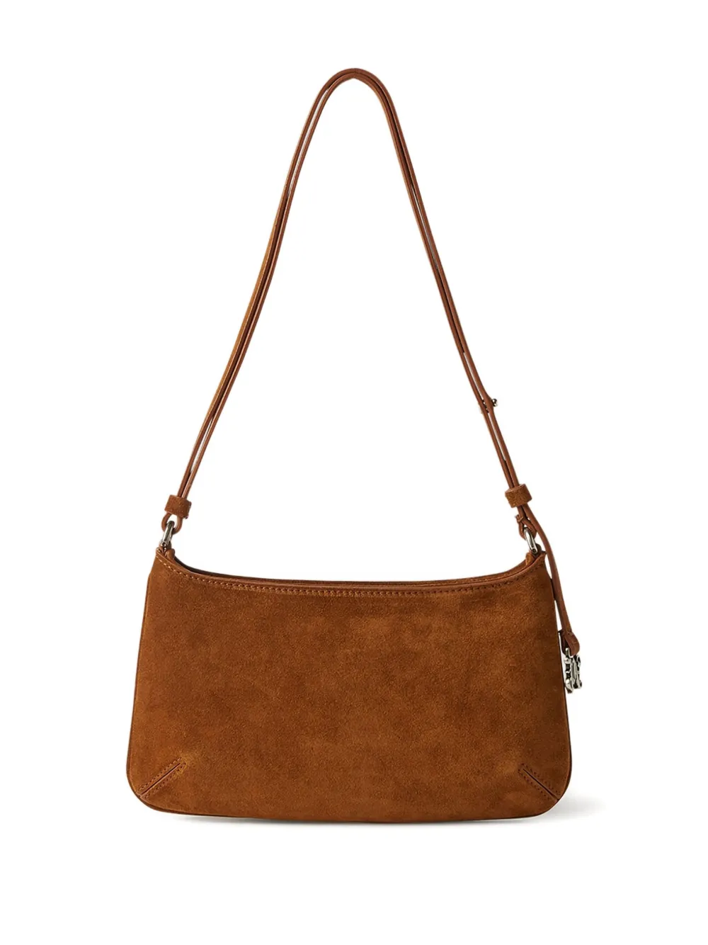 Palm Angels Giorgina Suede Shoulder Bag In Blue