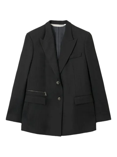 Palm Angels blazer con solapas de pico