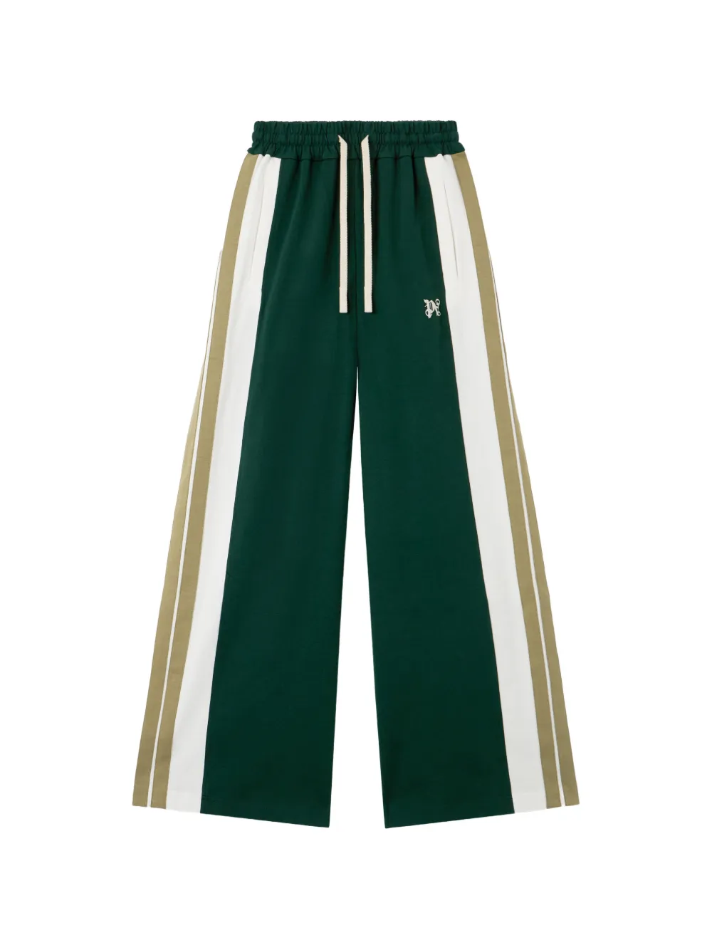 Palm Angels Trainingsbroek met monogram en zijvlak Groen