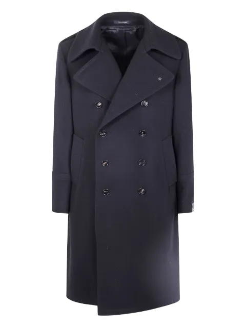 Tagliatore long-sleeves double-breasted coat