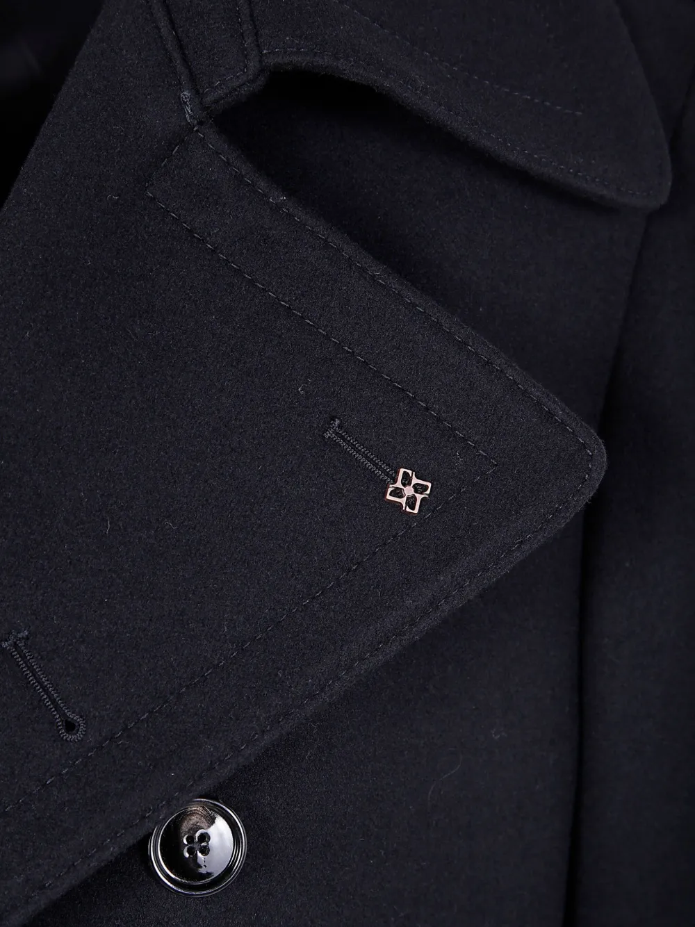 Tagliatore Jas met dubbele rij knopen Blauw