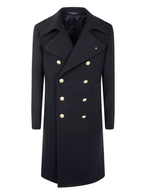 Tagliatore long-sleeves double-breasted coat