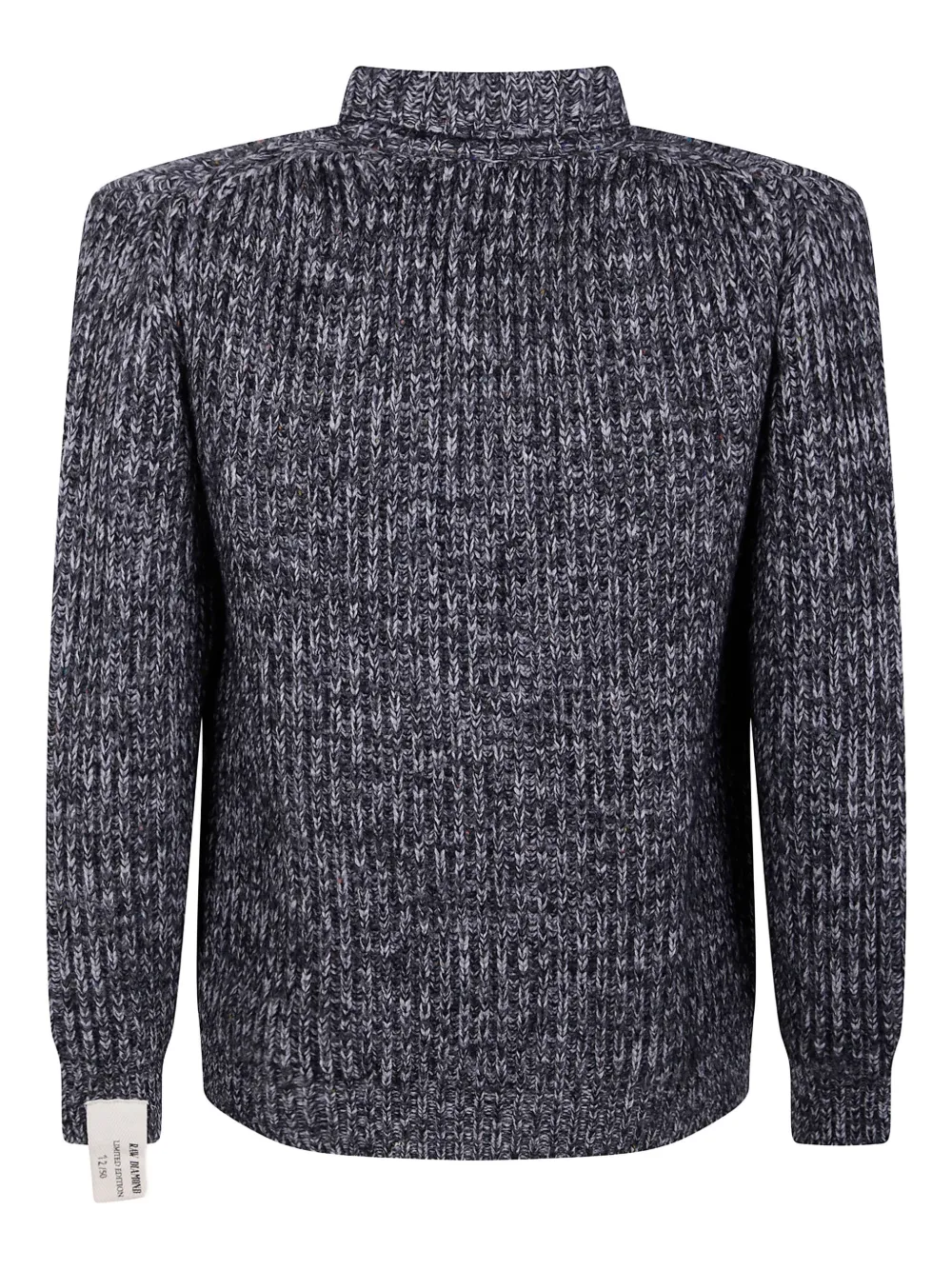 Ballantyne full-zip raw diamond cardigan | Cardigans | Image 2