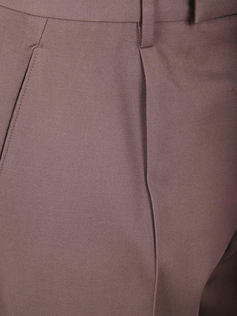 Zegna Plooibroek met zak Bruin