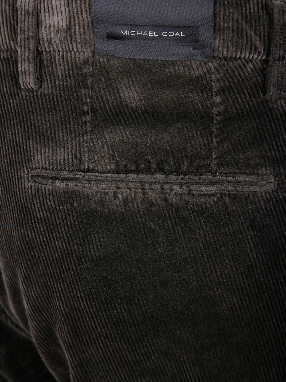michael coal Ribfluwelen broek Bruin