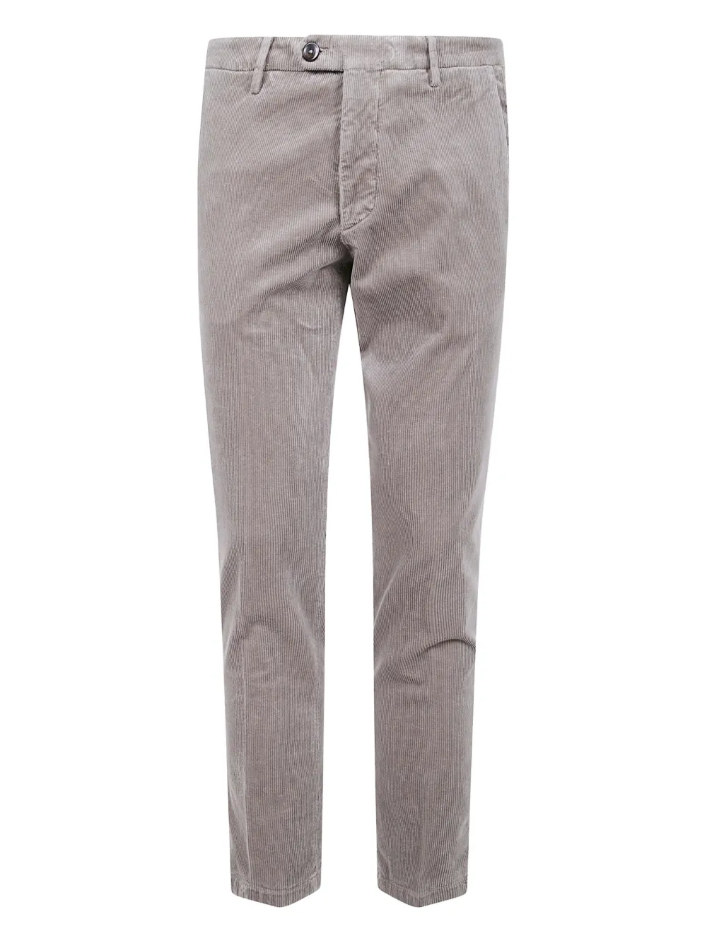 michael coal button corduroy trousers | Grey | Image 1
