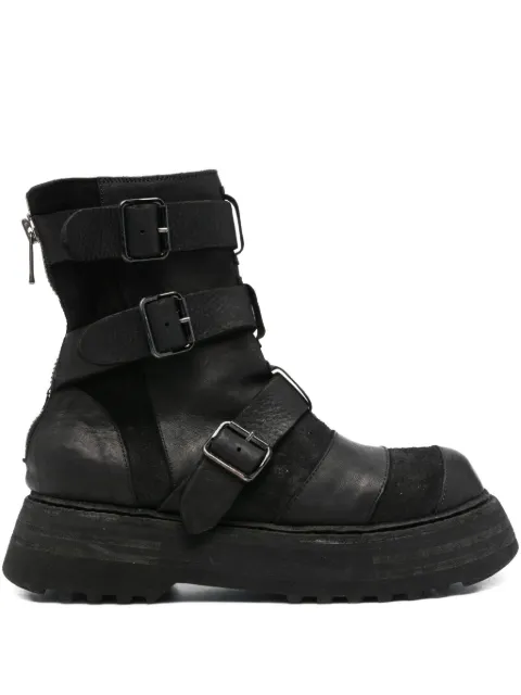 Guidi multi-strap boots