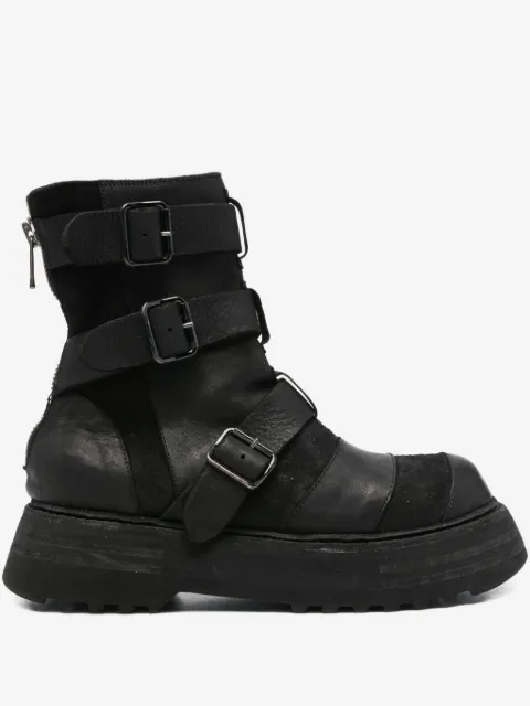Guidi multi-strap boots