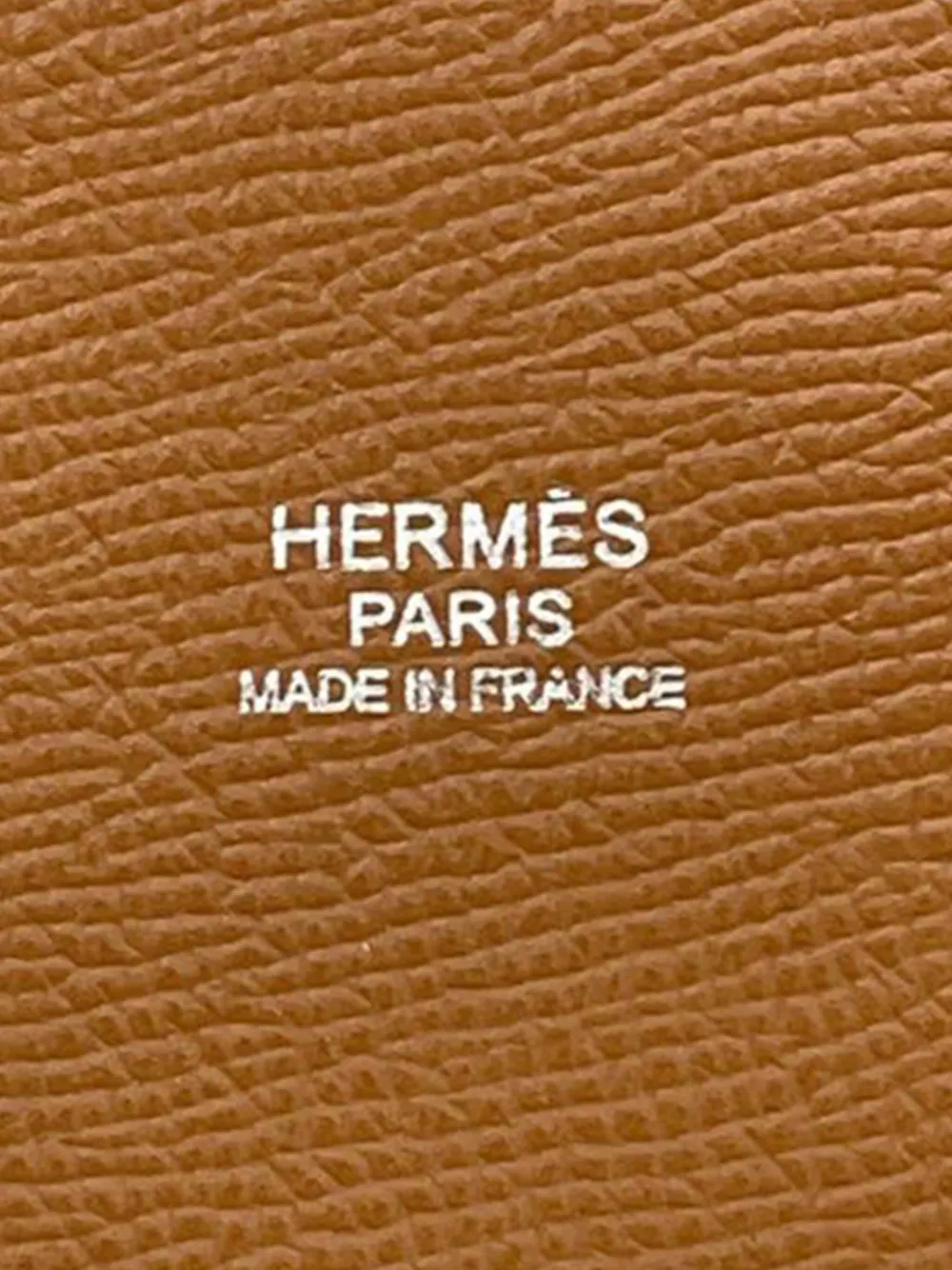 Pre-owned Hermes 2017 Epsom Silk Sac Musardine Bucket Bag In Brown