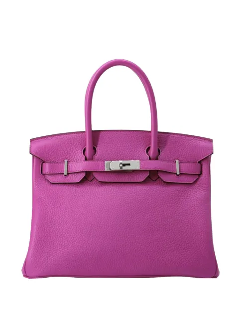 Hermès Pre-Owned bolsa de mano Clemence Birkin Retourne 30 2018