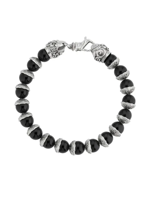 Emanuele Bicocchi pulsera con cuentas de turmalina