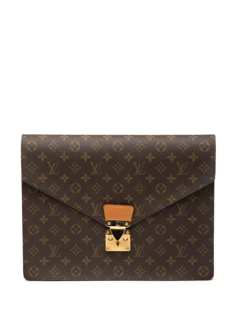 Louis Vuitton Pre-Owned bolsa con monograma Porte-Documents Senateur 1991