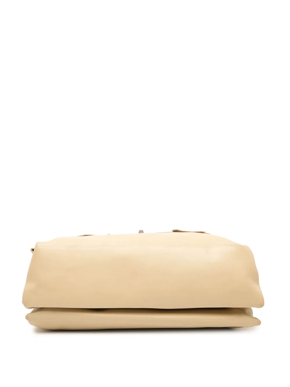 Pre-owned Celine 2013 Leather Blade Chain Shoulder Bag In Brown