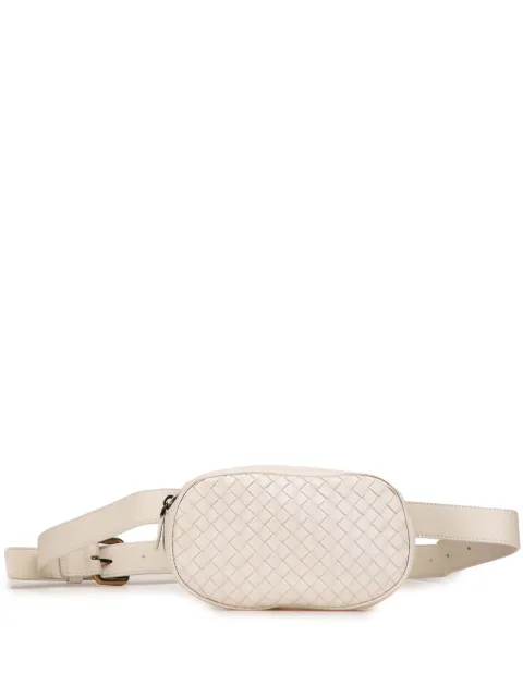 Bottega Veneta Pre-Owned cangurera Intrecciato de piel de napa 2012-2025