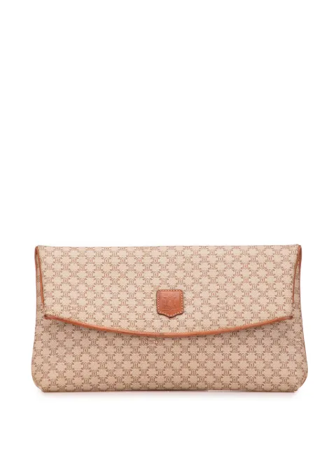 Celine Pre-Owned 2007 Macadam Clutch aus beschichtetem Canvas