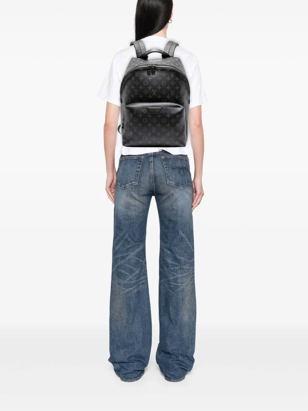 Louis Vuitton Pre-Owned 2019 Monogram Eclipse Discovery backpack | Pre-Owned | Image 2