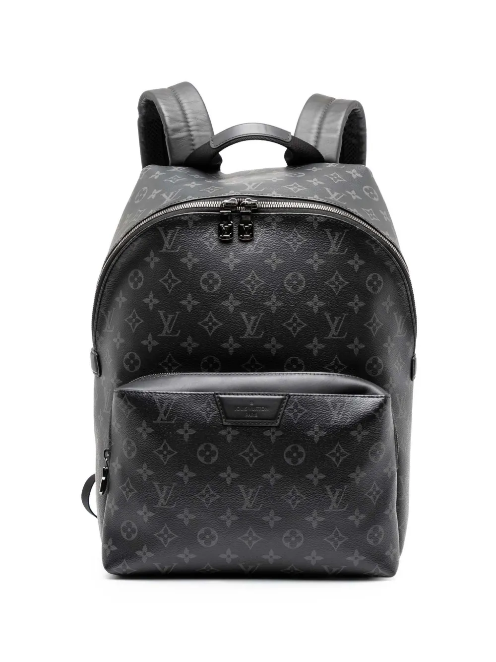 Louis Vuitton Pre-Owned 2019 Monogram Eclipse Discovery backpack | Black | Image 1