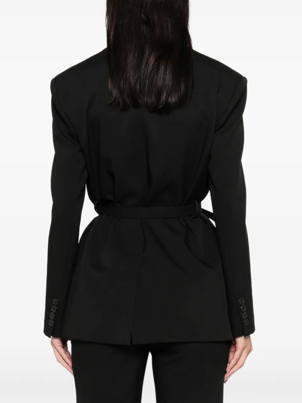 DRHOPE Blazer met ceintuur Zwart