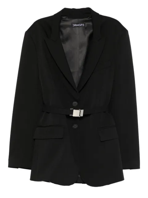 DRHOPE belted blazer