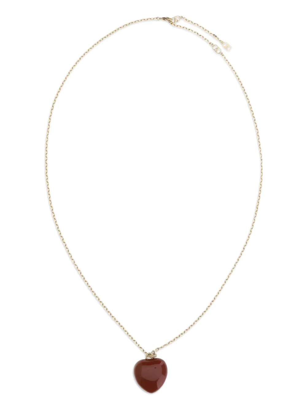 Valentino Garavani ハートペンダント ネックレス - レッド
