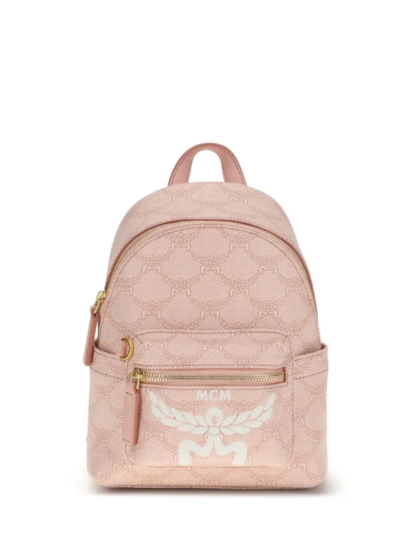 MCM Stark Lauretos Chain Backpack | Pink | FARFETCH
