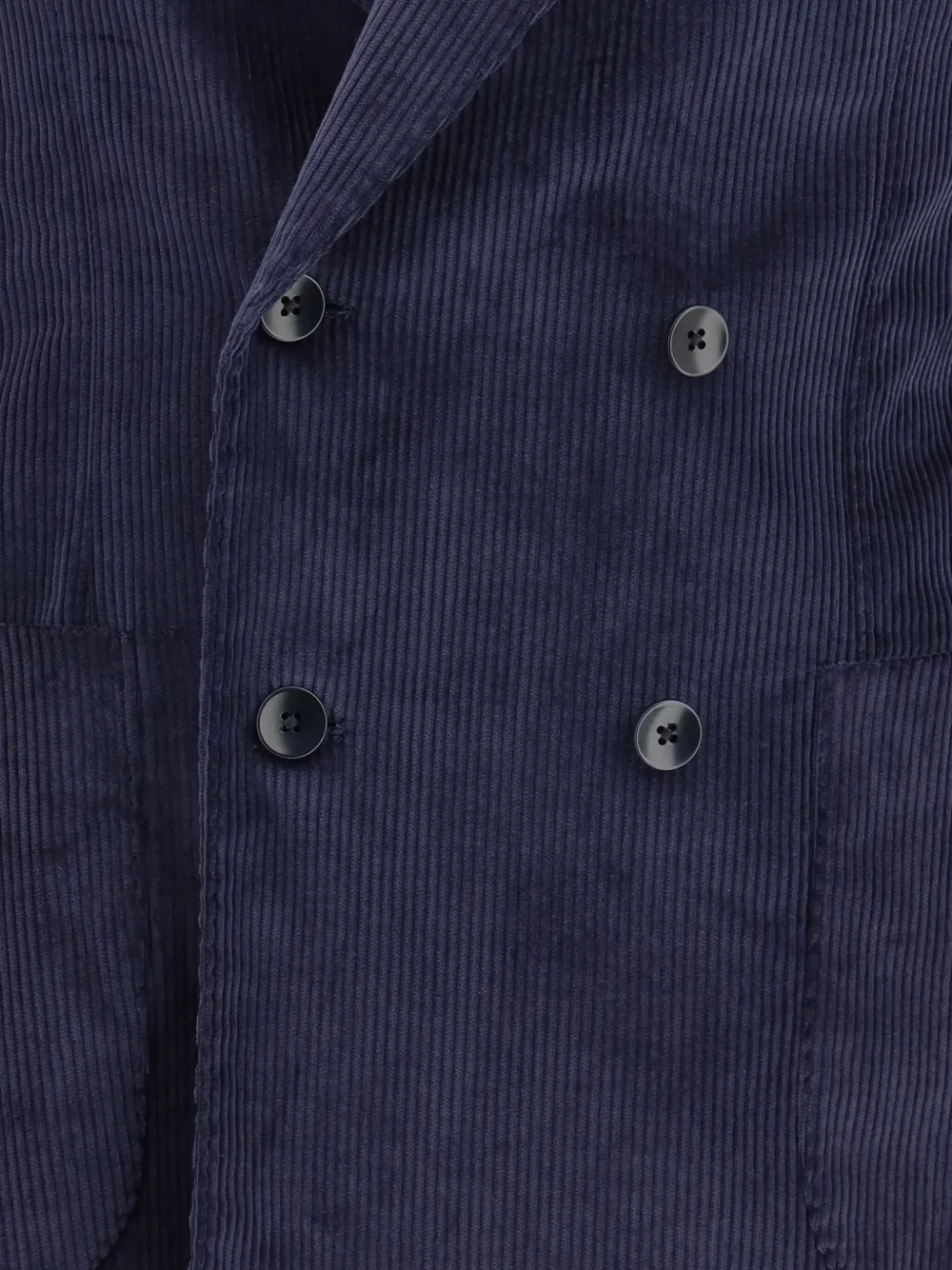  Gi Capri Peaked-lapels Double-breasted Blazer - Blue 