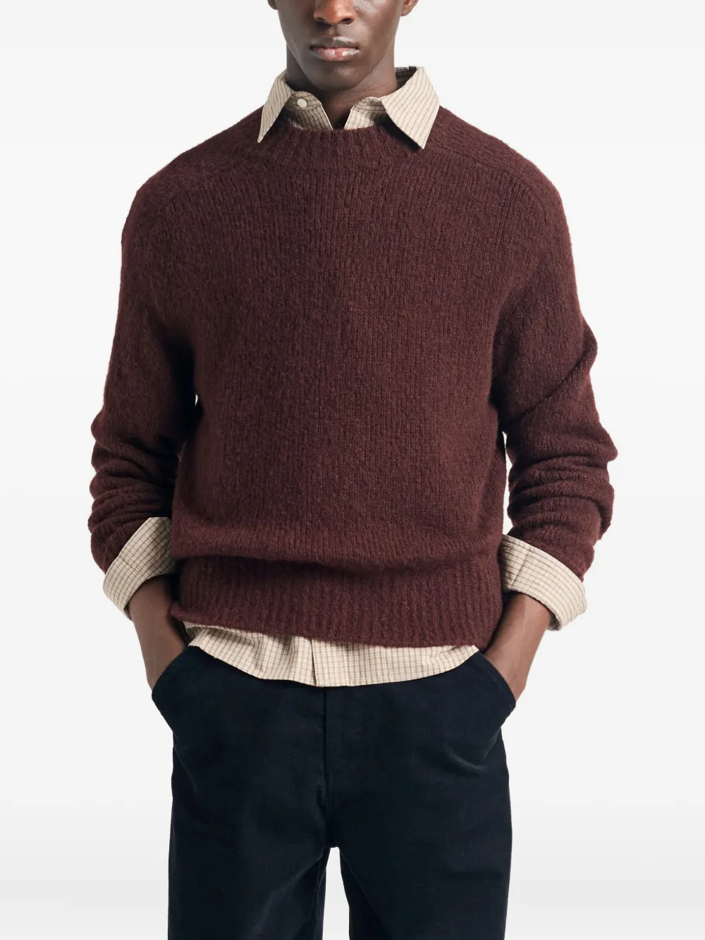 Norse Projects crew-neck sweater - Bruin