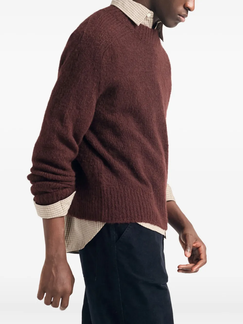 Norse Projects Trui met ronde hals Bruin