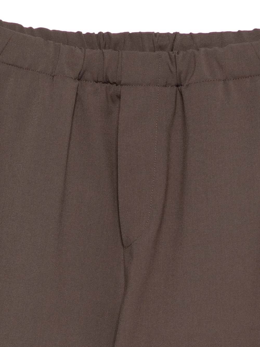 Nine In The Morning Broek met elastische taille Bruin