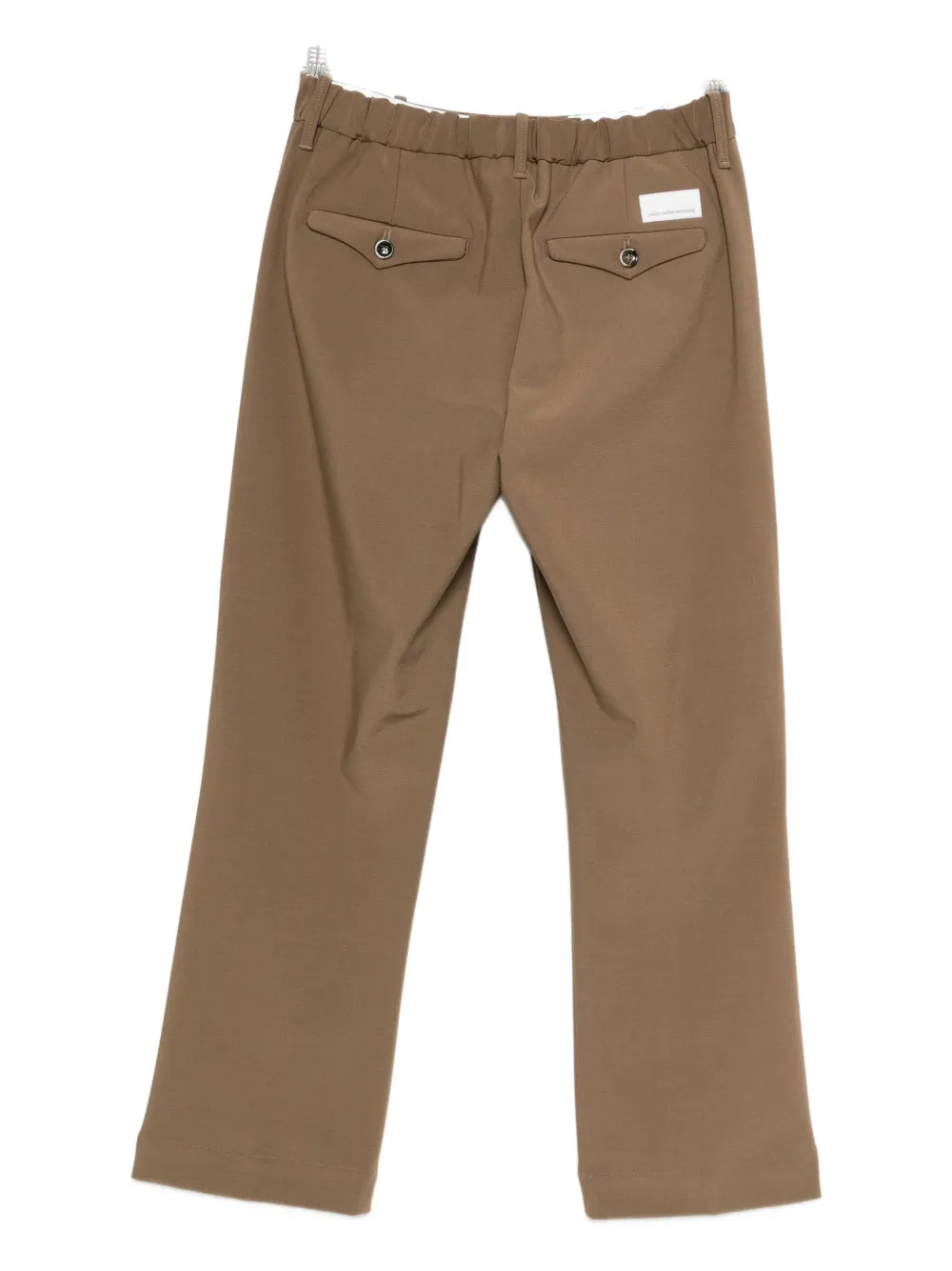 Nine In The Morning button-fastening trousers - Bruin