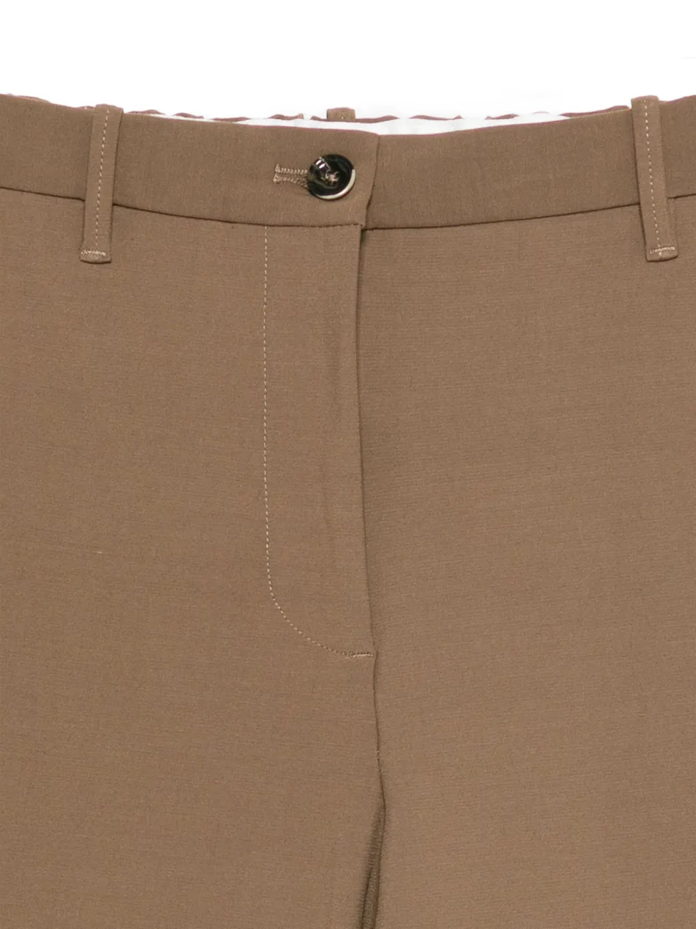 Nine In The Morning Broek met knoopsluiting Bruin