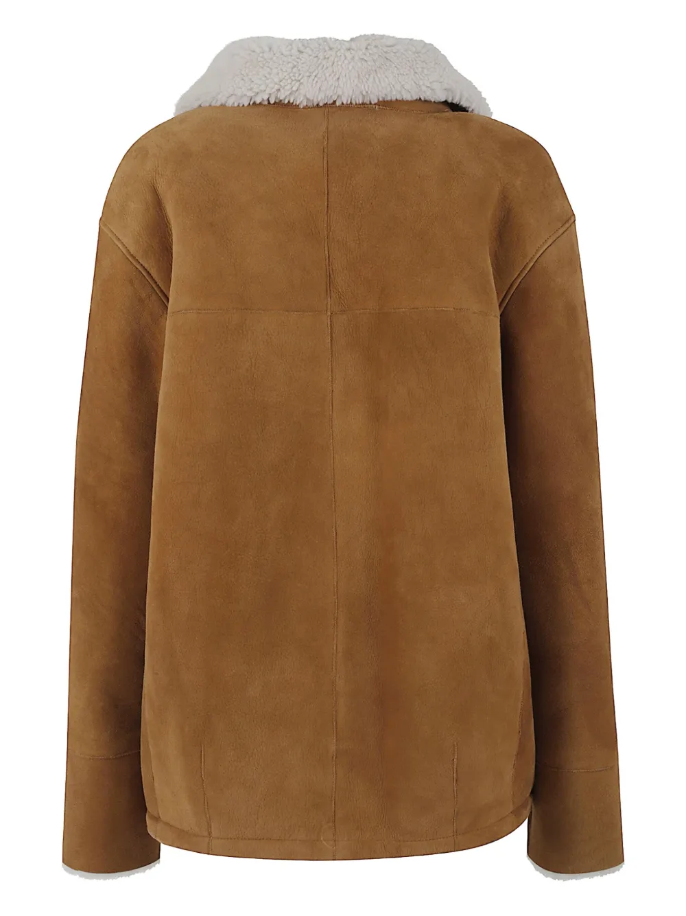 Enes double-breasted shearling-collar coat | Double Breasted & Peacoats | Image 2