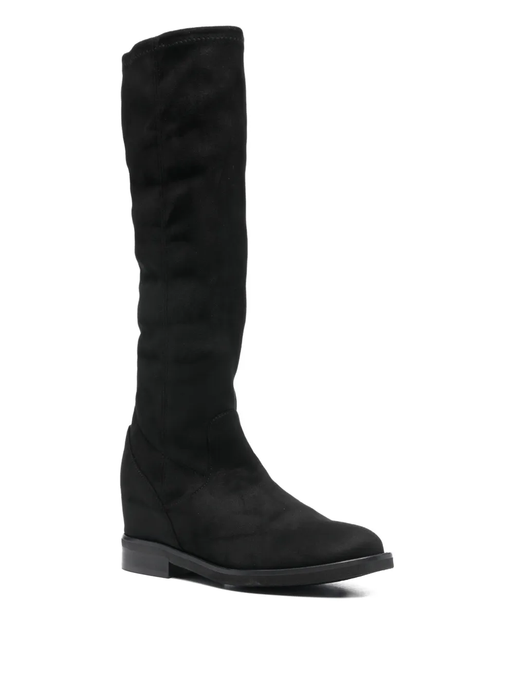 Pedro Miralles Suede Boots In Black