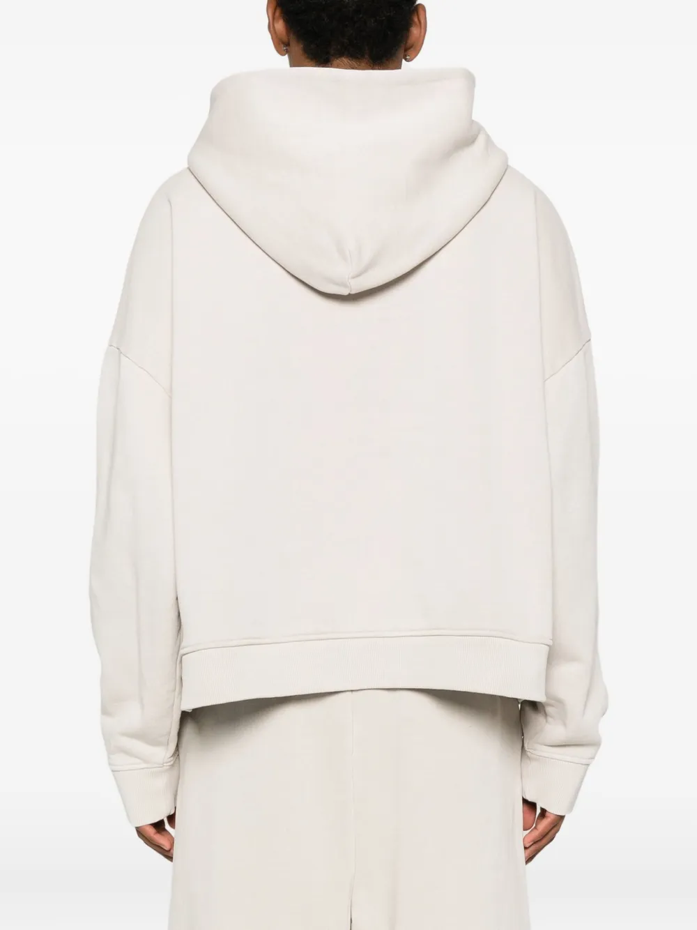 ENTIRE STUDIOS Hoodie met opgestikte zak Beige