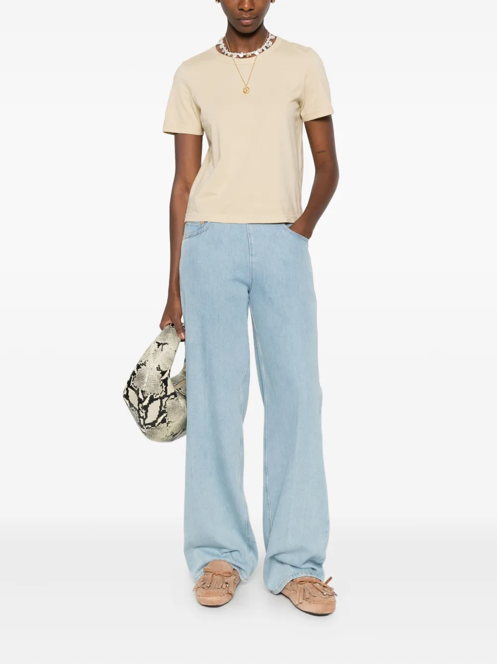  Forte Forte Short-sleeve T-shirt - Neutrals 
