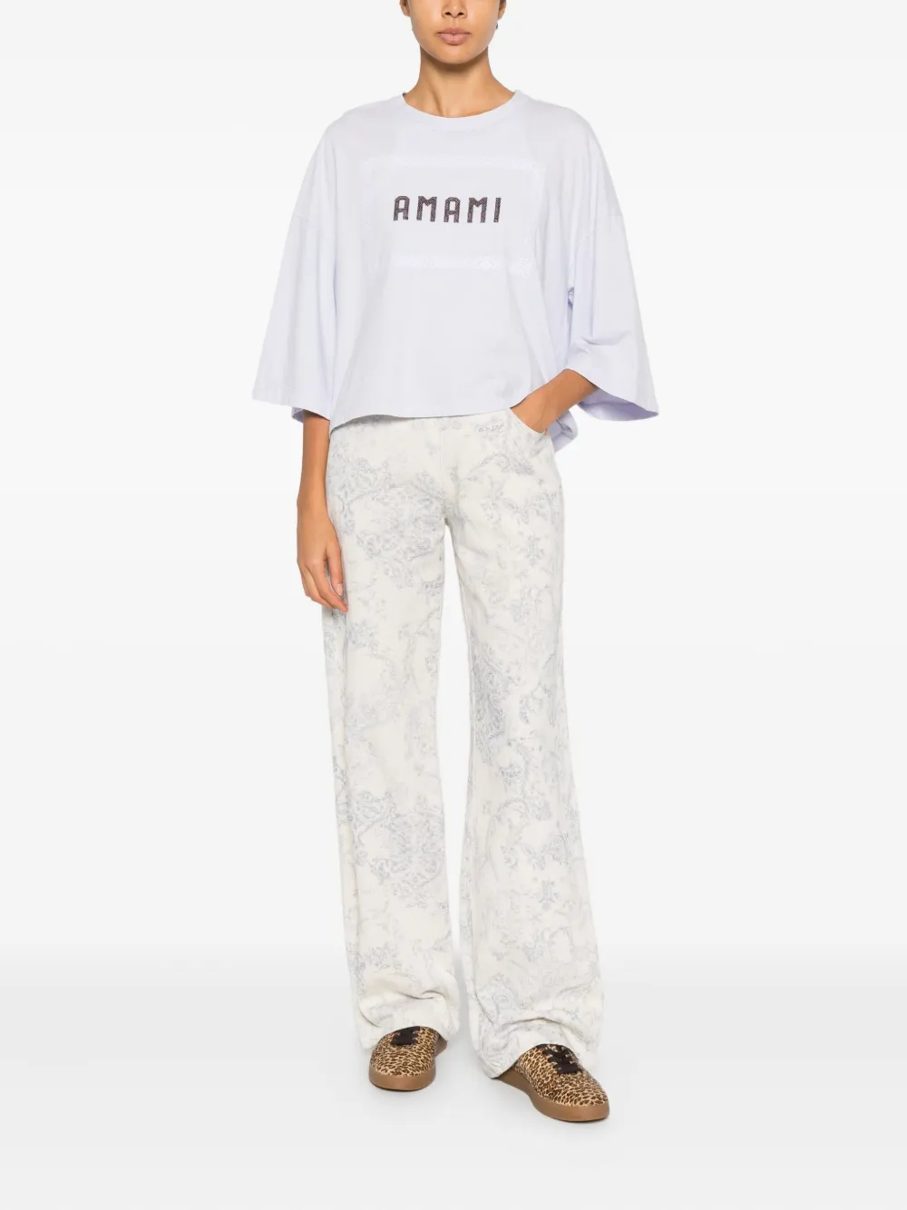  Forte Forte Embroidered-detail T-shirt - White 
