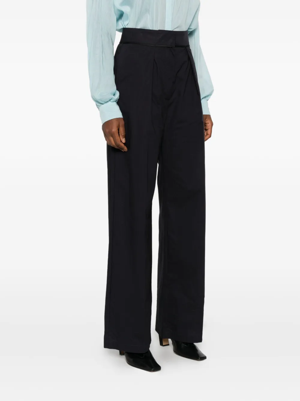  Forte Forte Pleated Trousers - Black 