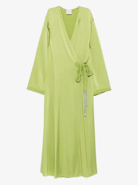 Forte Forte Abito midi con scollo a V