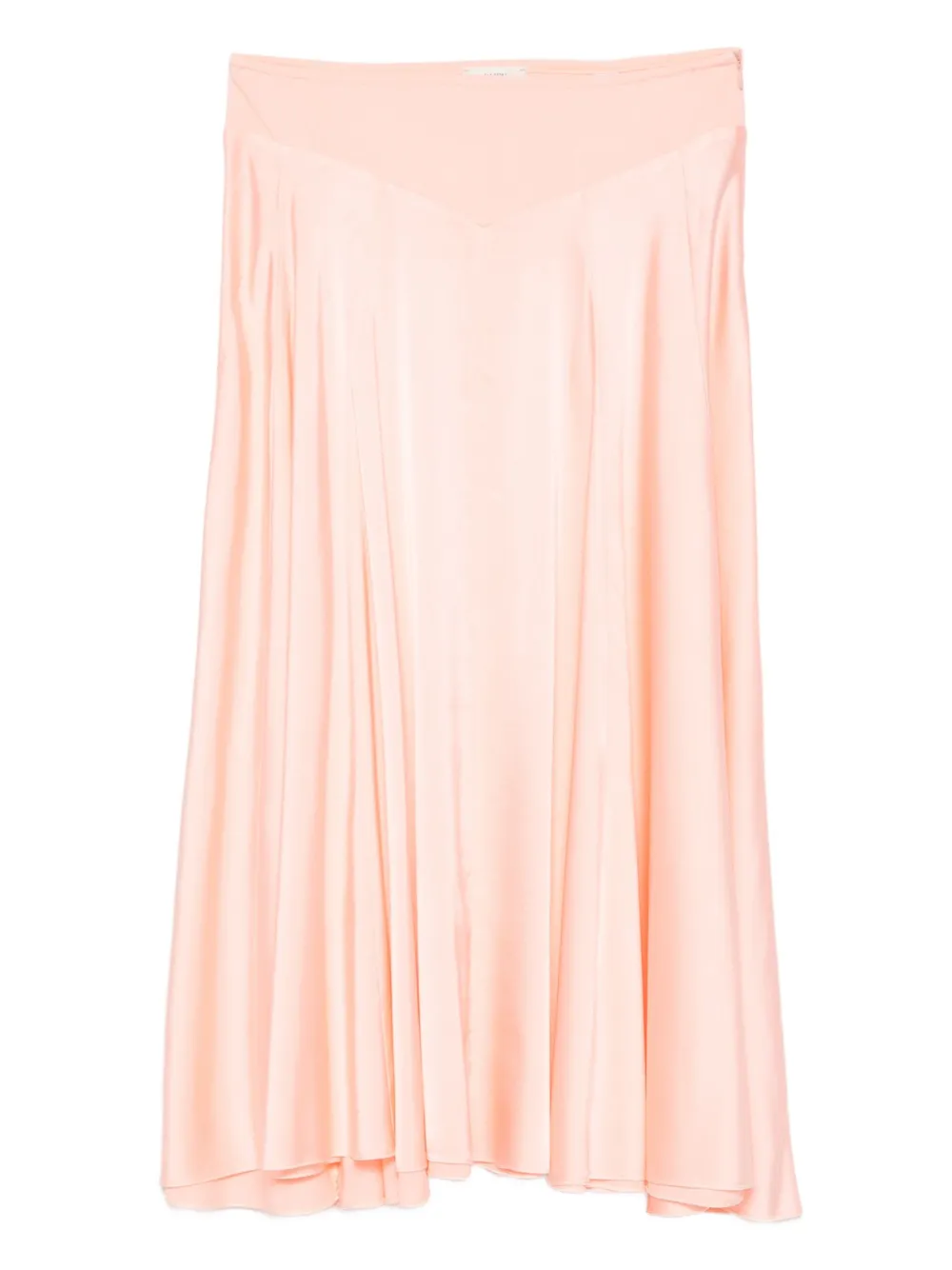 Forte Forte Gonna midi con inserti - Rosa